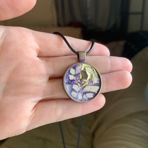 Handmade resin pedant :) SOLD